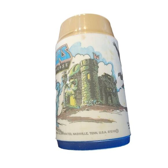 Masters Of The Universe Cup Mup Mattel 1983 Cartoon Thermas He-Man - Picture 2 of 8
